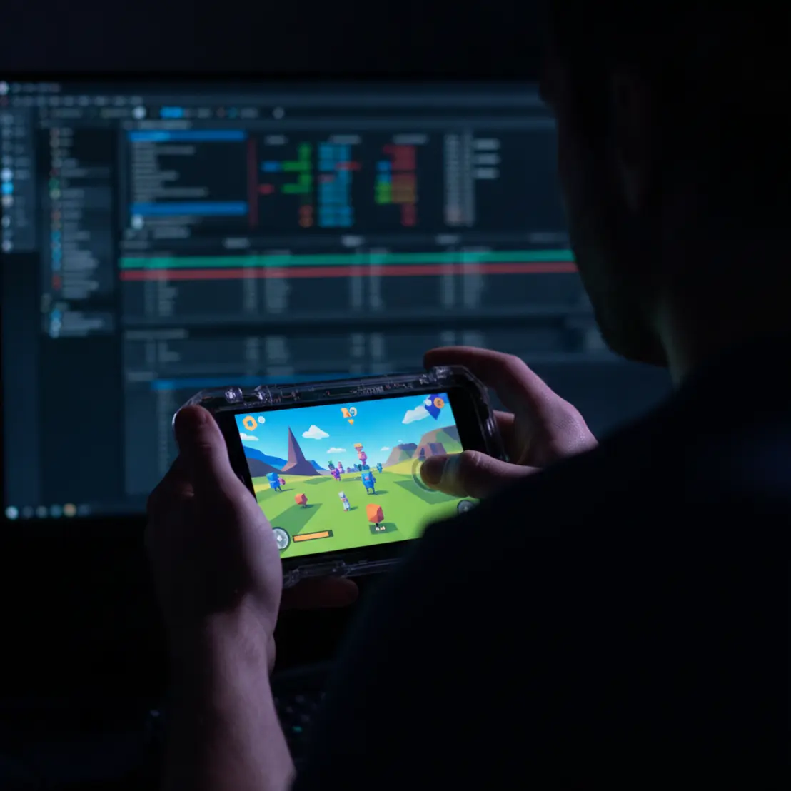 Mobile game optimization testing